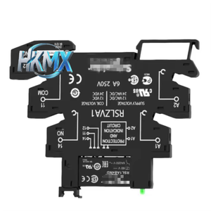 Slim Interface Relay RSL1PVBU RSL1PRBU RSL1PVEU RSL1PVPU With <b>Socket</b> 24V AC DC Coil 6A SPDT <b>Screw</b> Terminal for PLC Automation Sy - Product Image 1
