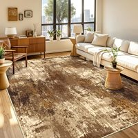 Abstrakte Moderne Waschbare Teppiche 5'x7' Rutschfester Weicher Teppich für Wohnzimmer Große Größe Eingangsbereich Schlafzimmer Kinderzimmer Heimdekoration