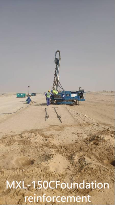MXL-150C Solar Pile Photovoltaic Drilling rig