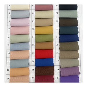 Polyester vải siêu tổ ong Twill đàn hồi 270gsm phụ nữ của thời trang vải lưới cho phù hợp với bộ vải - Product Image 5