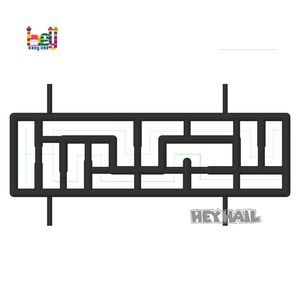 Labyrinthe gonflable <span class=keywords><strong>de</strong></span> jeu gonflable extérieur <span class=keywords><strong>de</strong></span> labyrinthe gonflable noir d'Oxford - Product Image 1