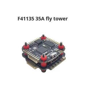 F411 มินิฟลายทาวเวอร์ F4 ตัวควบคุมการบิน 35A 4‑in‑1 ESC Stack 2‑6S BLHeli‑S DShot สำหรับโดรนแข่ง FPV ขนาด 3‑5 นิ้ว - Product Image 1