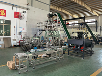 Machine automatique de pesage, remplissage et scellage VFFS pour vis, écrous, clous et pièces métalliques de qualité alimentaire, avec contrôle PLC pour sacs