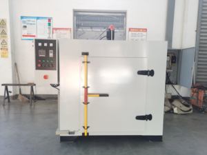 Four de séchage rapide d'échantillons de laboratoire industriel Type de chariot avec circulation d'air chaud Caractéristiques de synchronisation pour four de traitement thermique - Product Image 4