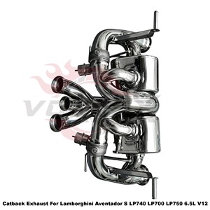ระบบท่อไอเสียแบบวาล์ว Vortex SS304 สำหรับ Lamborghini Aventador S LP740 LP700 LP750 6.5L V12 แบบติดตั้งได้โดยตรง - Product Image 5