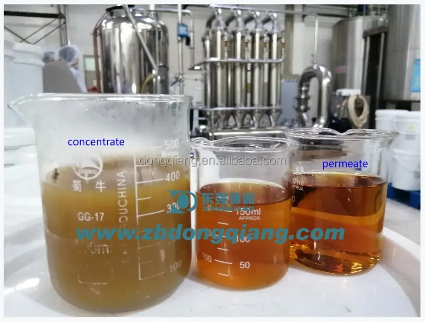 Microfiltration เซรามิคเมมเบรนสำหรับไวน์ Clarification