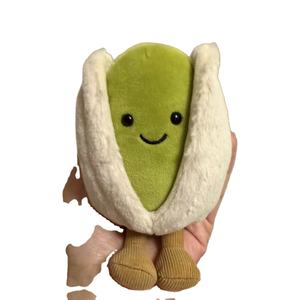 Fun New Pistazien puppe Nettes Plüsch tier für Kinder geburtstag Süßes Kuscheltier mit PP-Baumwoll füllung - Product Image 2