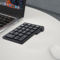 Teclado Numérico Inalámbrico de 22 Teclas, Mini Teclado Digital para Contabilidad Financiera, Gran Venta