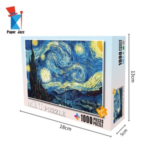 Stock <span class=keywords><strong>1000</strong></span> Pièces Rompecabezas Impression Personnalisée <span class=keywords><strong>Van</strong></span> <span class=keywords><strong>Gogh</strong></span> <span class=keywords><strong>Puzzle</strong></span> Toy Game Puzzles Pour Adultes - Product Image 4