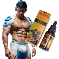 Aceite de masaje corporal, aumento rápido, espesar, productos duraderos para adultos, aceite para pene corporal para piel masculina