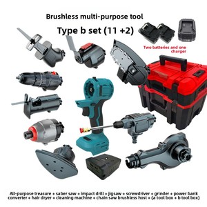 Cordless Combo Kit 20V Professional Level <strong>Multi</strong>-<strong>Tool</strong> Woodworking <strong>Tool</strong> Set Hard Case Lithium Battery Oscillating <strong>Tool</strong> OEM 316 - Product Image 3