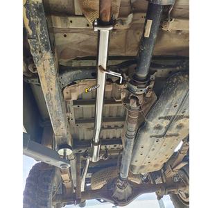 อุปกรณ์เสริมรถยนต์ <span class=keywords><strong>4x4</strong></span> ท่อไอเสียแบบ Catback ปลายเดี่ยว คาร์บอนไฟเบอร์ สำหรับรถยนต์โตโยต้า ไฮลักซ์ รีโว่ GUN156R ปี 15+ - Product Image 4