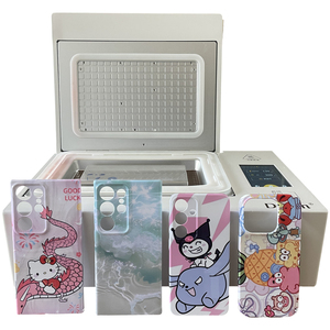 <strong>2025</strong> New Mini <strong>3D</strong> <strong>Sublimation</strong> Vacuum Heat Press Machine Best Price Semi-Automatic for Custom Design Phone Case Printing 220V/110V - Product Image 1