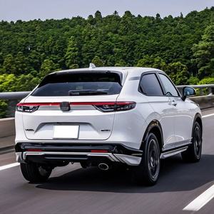 Pièces de voiture neuves Welta Auto, pare-chocs arrière non peint en PP+ABS noir brillant, kit carrosserie à visser pour HRV/Vezel 2021-2025 - Product Image 5