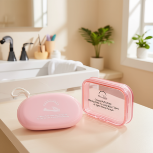 Juego de Esponjas de Maquillaje Crescent Puff & Case con Estuche de Almacenamiento para el Cuidado Diario de la Piel, para Todo Tipo de Piel, Fórmula K Beauty - Product Image 3