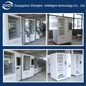 24 Hours Self-service Store Drinks And Snacks Combo For Food And Drinks Snacks Vending Machine For Sale