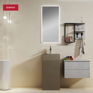 Professionale Personalizzato Stanza Da <span class=keywords><strong>Bagno</strong></span> Scaffale E di Stoccaggio Della Parete Appeso Mobiletto del <span class=keywords><strong>Bagno</strong></span> Vanità Unità - Product Image 4