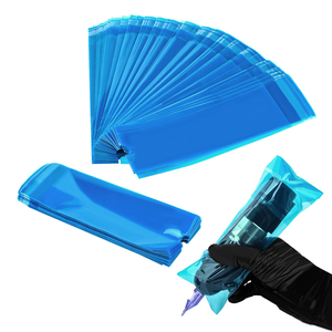 100 Fundas Desechables para Máquinas de Tatuar, Bolsas Protectoras de Plástico para Máquinas de Tatuar, Suministros para Clip Pen de Máquinas de Tatuar - Product Image 1
