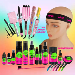 Kit <span class=keywords><strong>de</strong></span> paquet <span class=keywords><strong>de</strong></span> salon <span class=keywords><strong>de</strong></span> coiffure dentelle perruque colle <span class=keywords><strong>bande</strong></span> <span class=keywords><strong>de</strong></span> fusion adhésive tuer les bords bâton <span class=keywords><strong>de</strong></span> <span class=keywords><strong>cire</strong></span> pour cheveux et ensemble <span class=keywords><strong>de</strong></span> contrôle des bords - Product Image 1