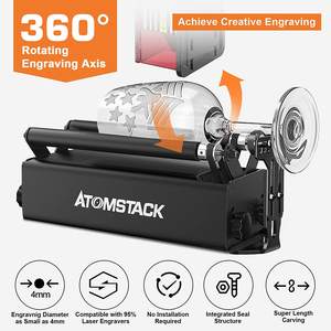 Otaxis AXIS olloll3 3 3 3 Potototary Engraver Axis axis olloller ollngraving Module For Cylindrical Bine Lass umbler ans Ox OUND - Product Image 2