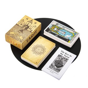 Juego de cartas de Tarot 78 impreso con muestra gratis, personaliza tu logotipo, naipes con guía - Product Image 4