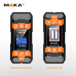 MAKA רב פונקצית לייזר מרחק מטר Stud Finder קיר גלאי 2IN1 מכשיר מדידה - Product Image 3