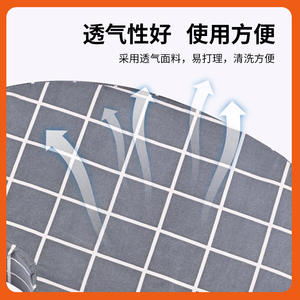 แผ่นรองช่วยพลิกตัวสีเทาสำหรับผู้ป่วยติดเตียง ดีไซน์รูปทรงภูเขาเพื่อช่วยจัดท่าทางด้านข้าง - Product Image 5