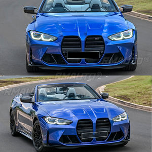 Grilles de ventilation avant de pare-chocs et garnitures de phares antibrouillard pour BMW Série 3 4 G80 G82 G83 M3 M4 2020 2021 2022 2023 Style MP - Product Image 6