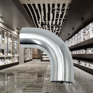 Acier inoxydable sanitaire SS304 / SS316 90 °   Coude de soudure – Raccord de tuyauterie poli miroir de qualité alimentaire 3A - Product Image 3