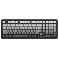ATTACK SHARK X98 Keyboard Mekanikal nirkabel, tri-mode Gasket dapat diisi ulang RGB Backlit Keyboard Gaming untuk Tablet PC PS5 Xbox