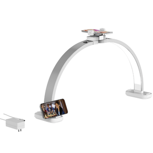 Lampada ad Arco a LED a Mezzaluna a Forma di U con Modalità Colore e Luminosità Regolabili, con Clip per Telefono, per Salone, Manicure, Tatuaggi - Product Image 2