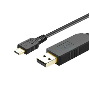 Kabel Seri FTDI FT232R Chip USB UART TTL Ke Micro USB untuk Kabel Konsol AP WiFi