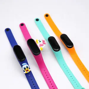 High quality Cartoon dolls Children watch Animal Cheap LED bracelet Electronic Digital Kids watch outdoor watch