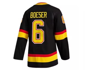 Maillots de hockey sur glace bleus personnalisés OEM vêtements d'entraînement professionnels épais avec col en dentelle et broderie pour la vente en gros - Product Image 1