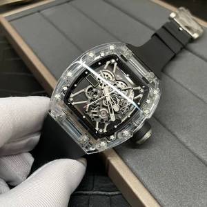 Customized luxury men's sapphire crystal <b>watch</b> case model RM3501, featuring a CNC stainless steel mechanical movement. - Product Image 2