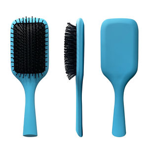 Fábrica a granel al por mayor cojín profesional cuidado del cabello cepillo de paleta de masaje logotipo personalizado cepillo de pelo de nailon - Product Image 2