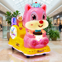Manèges électriques pour enfants à monnayeur pour centres commerciaux : balançoires, voitures à bascule, jeux d'arcade