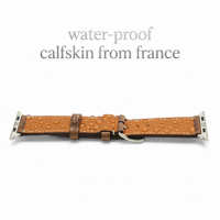 Bracelet de montre en cuir véritable fait main en gros, logo personnalisé, cuir Horween des États-Unis