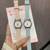 Nouvelle montre imperméable mignonne pour filles, style simple, style collégien