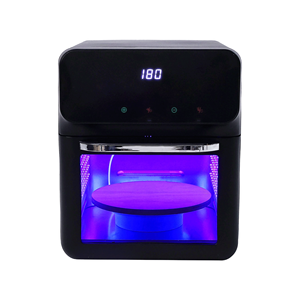 Desktop LED UV-hardingsmachine met draaibaar platform, touchscreen en timer voor nagelgel, tandheelkundige hars, 3D-printen en sieradenmodellen - Product Image 1