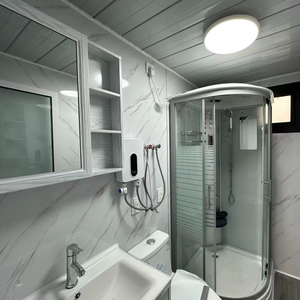 Maison conteneur extensible de 20 pieds, Villa extérieure de luxe préfabriquée pliable en acier, Bâtiment de bureau personnalisable, Hôtel, <span class=keywords><strong>Prix</strong></span> usine - Product Image 5