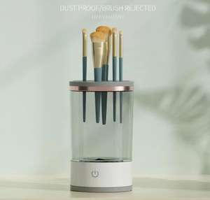 Automatic Makeup <b>Brush</b> Cleaner Machine Convenient Quick <b>Cleaning</b> <b>Electric</b> Makeup <b>Brush</b> Cleaner Device - Product Image 5