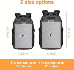Factory Men's <b>Small</b> <b>Black</b> Tactical Assault <b>Backpack</b> with Geometric Pattern Zipper Closure Polyester Fashion Urban Style - Product Image 2