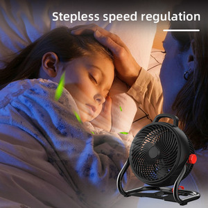 Ventilador portátil recargable con batería de <span class=keywords><strong>10400</strong></span> mAh, para acampar, con gancho y Luz - Product Image 5
