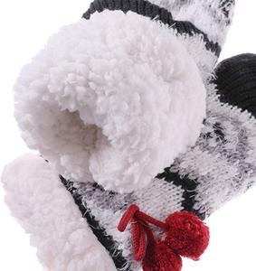 Personnalisable 2018 hiver femmes 3D Animal pantoufle chaussettes anti-dérapant floue chaussettes pour Noël maison vacances - Product Image 5