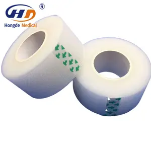 Breathable Non-woven Skin Cloth Adhesive Wound Dressing Fixation Bandage Surgical Transparent Pe Tape