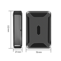 VSGPS Localizador GPS Magnético Recargable para Detección de Activos, Mini Rastreador para Motocicleta, Autobús y Automóvil