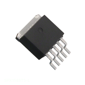 TO 263 6, D2PAK (5 pines + pestaña), TO 263BA Gestión de Energía (PMIC) Circuito Integrado Original REG LIN POS ADJ 1.5A TO263 5 SPX1583T5-L - Product Image 1