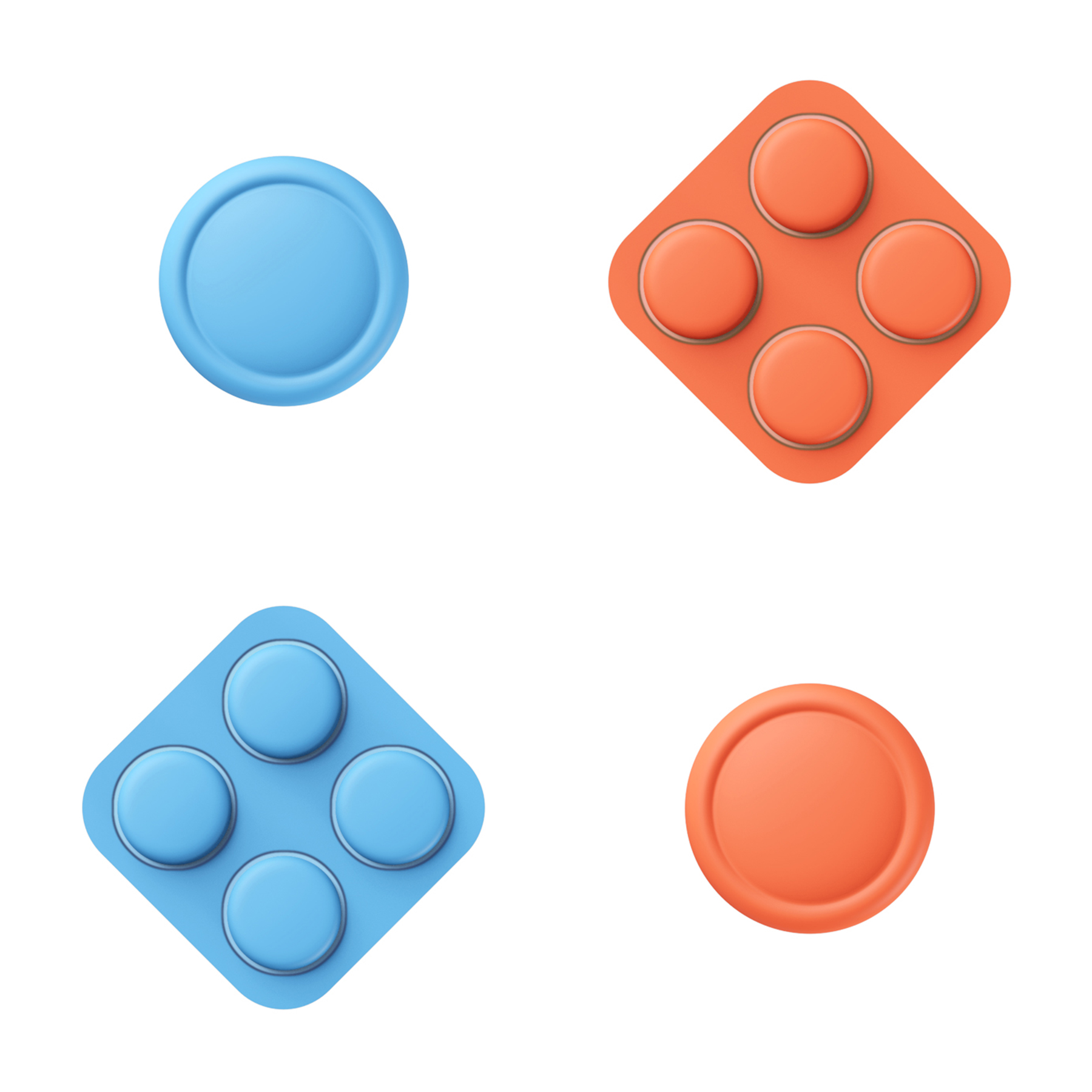 Blue & Orange