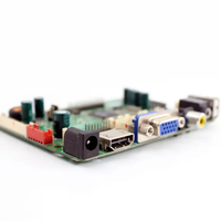 Placa Controladora Universal TSUX9 para TV LCD, Actualización de Firmware por USB, Entrada de Señal de Audio BNC VGA AV, Compatible con TV 1920x1080
